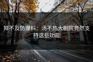 猝不及防爆料：汤不热大剧院竟然支持这些功能
