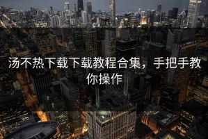 汤不热下载下载教程合集，手把手教你操作