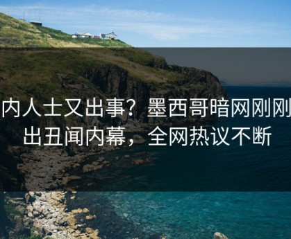 业内人士又出事？墨西哥暗网刚刚曝出丑闻内幕，全网热议不断